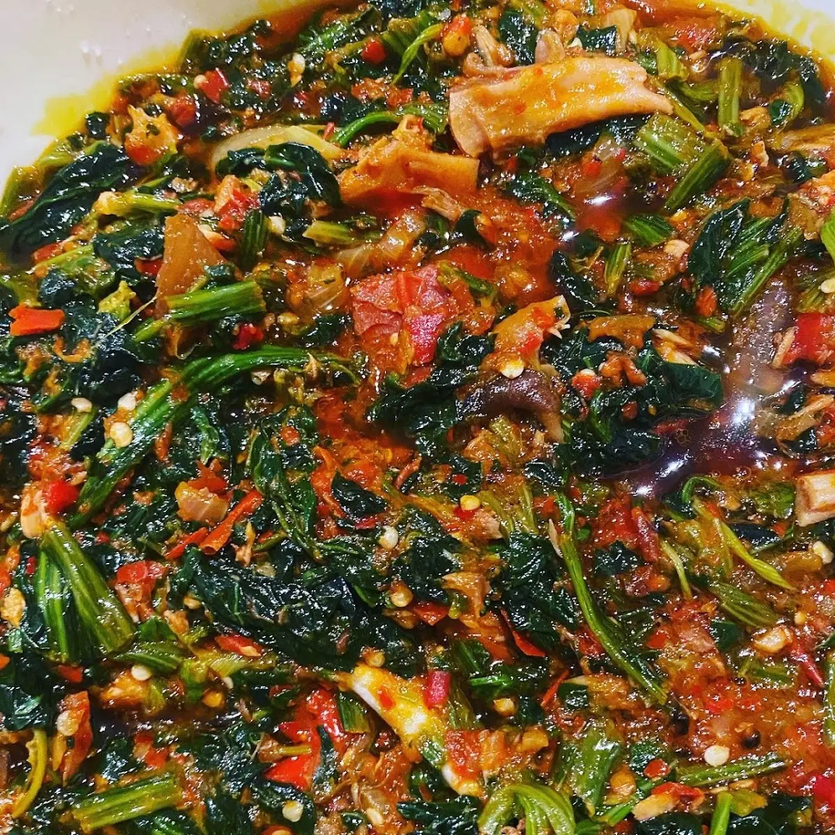 Efo Riro Spinach