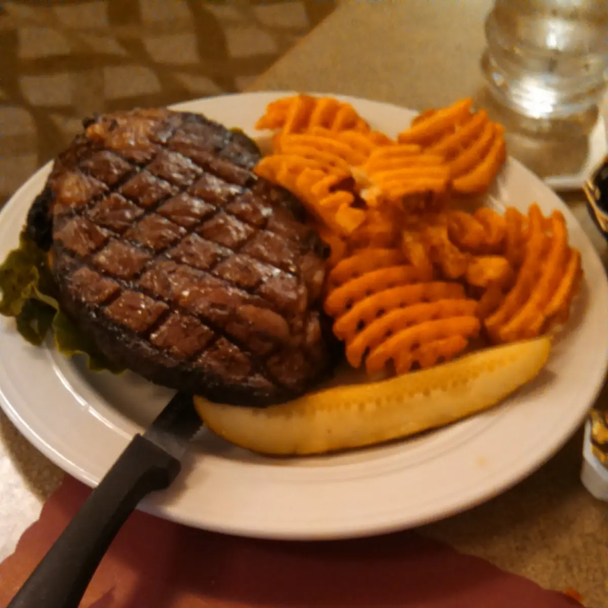 Open Face Prime Rib
