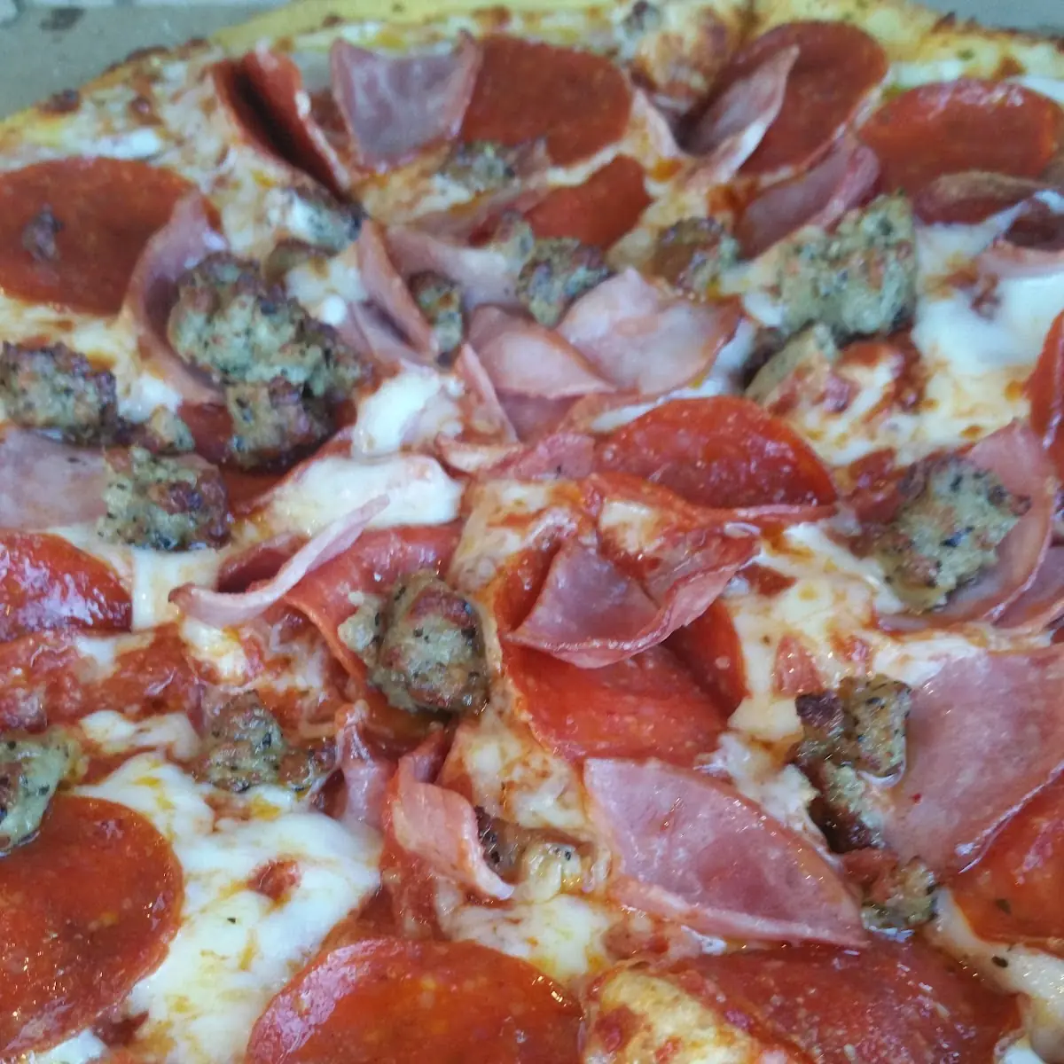 Double Pepperoni Thin Crust Pizza