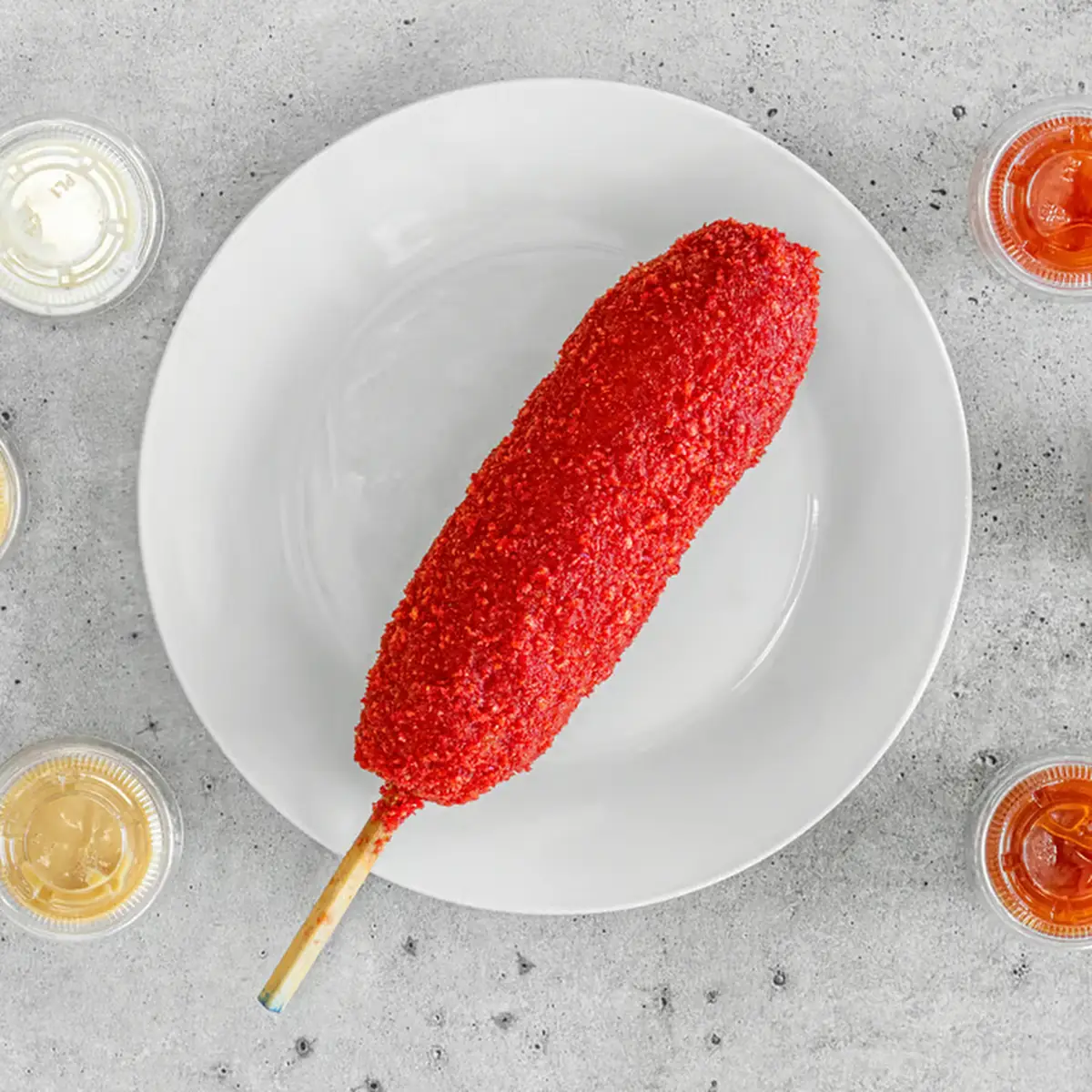 Hot Cheetos Mozzarella Cheese Stick