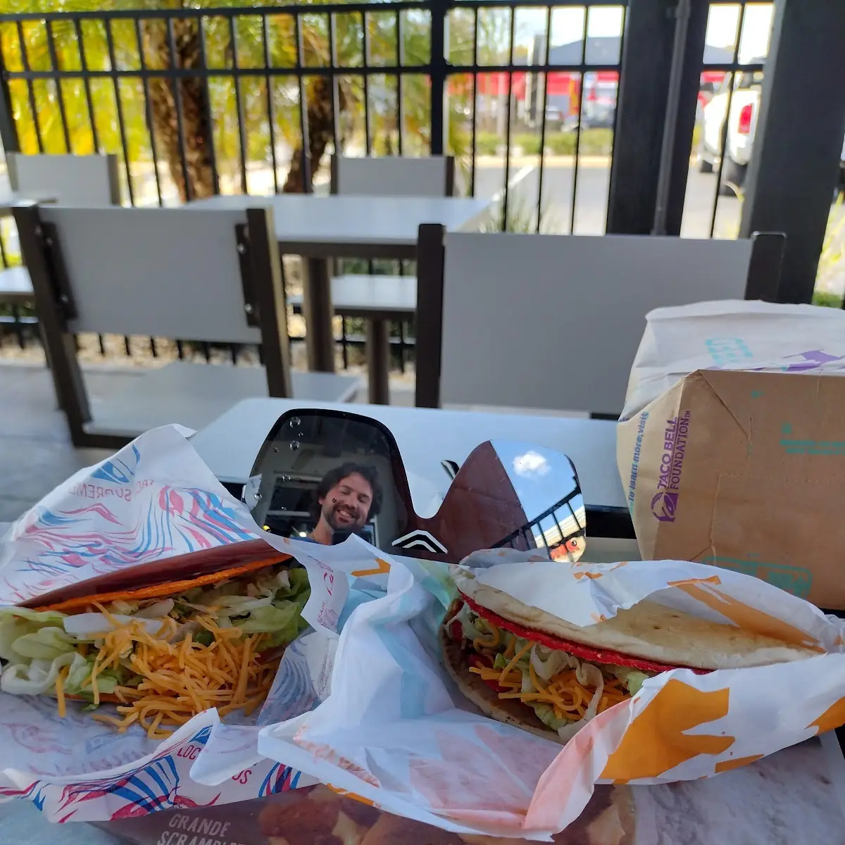 Two Doritos Locos Tacos