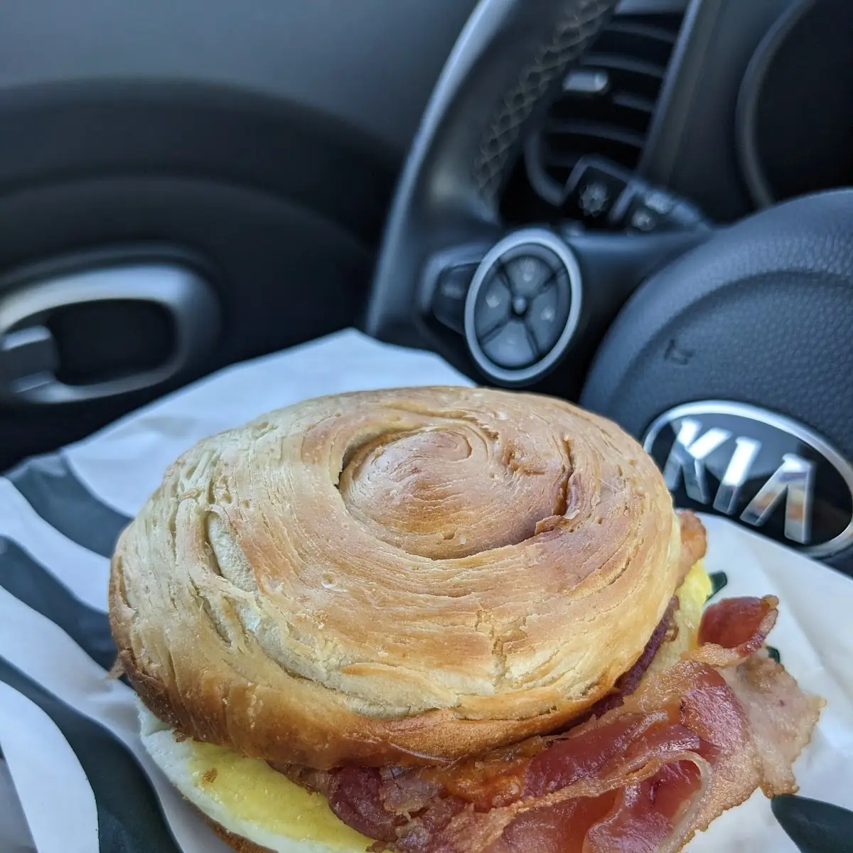 Double Smoke Bacon Egg and Cheese