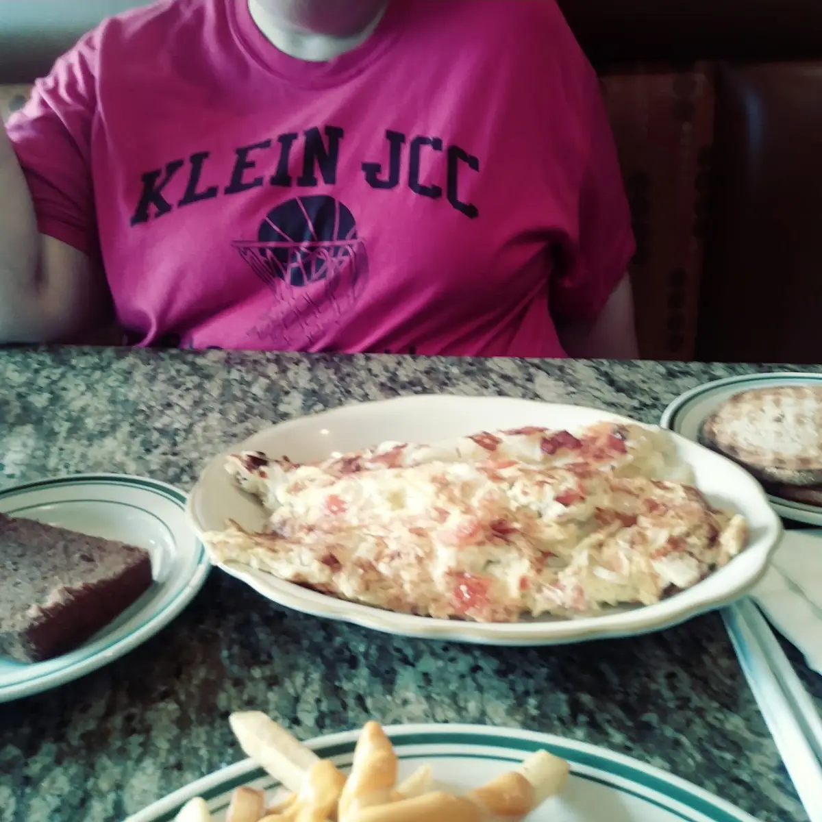 Cream Chipped Beef with Homefries