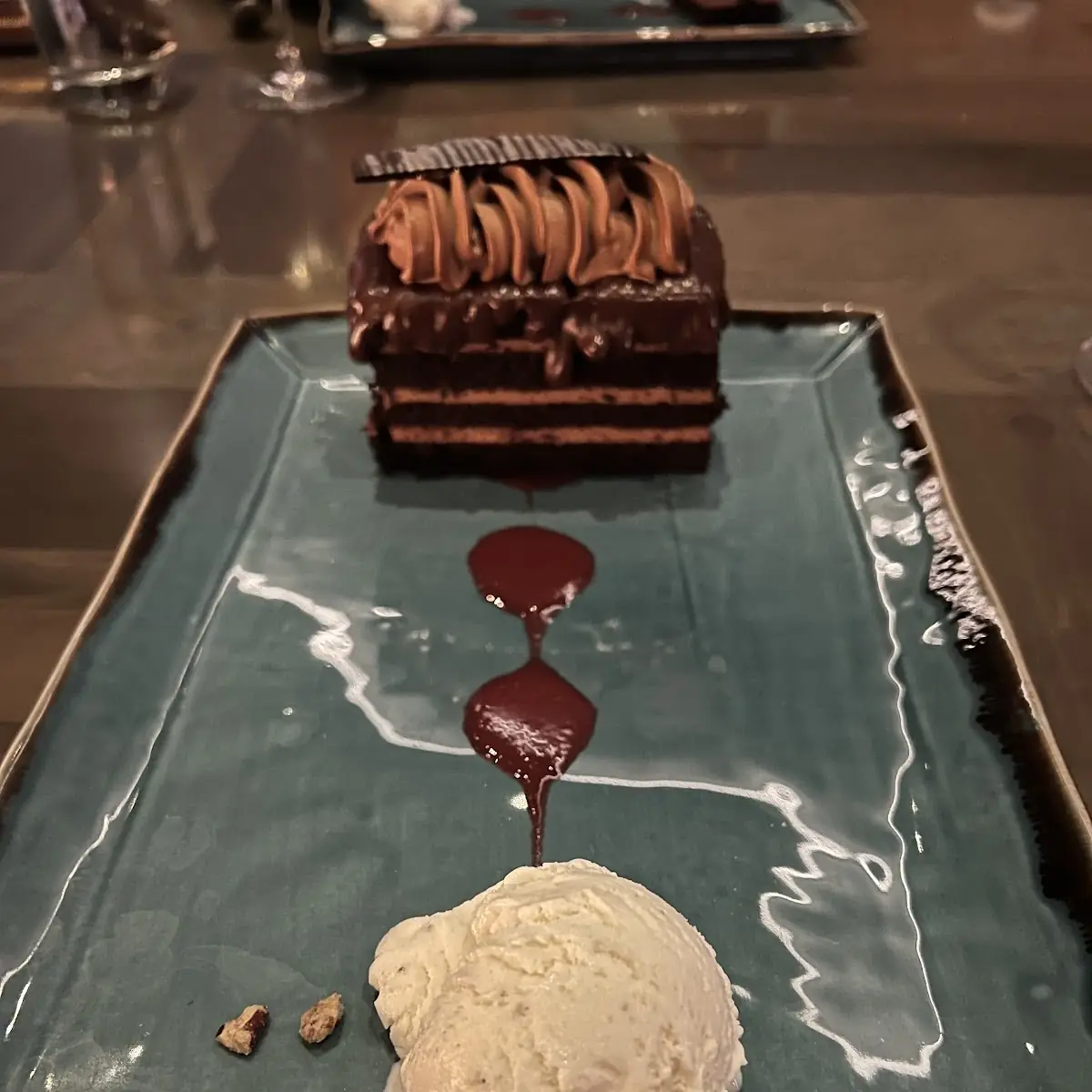 Seven Layer Chocolate Cake