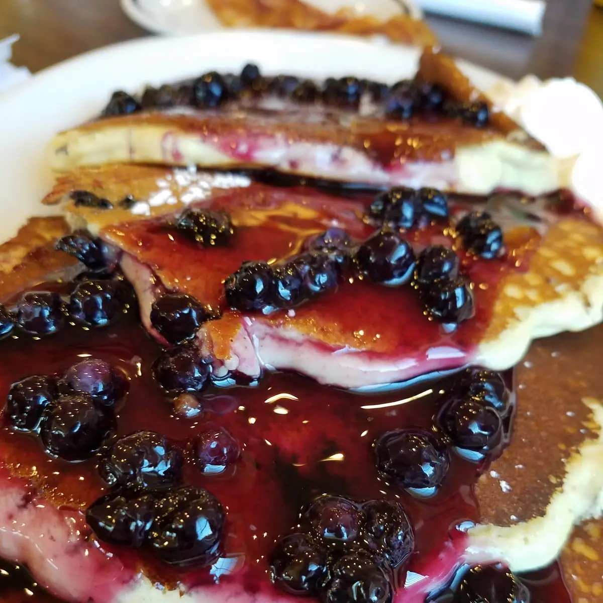Double Blueberry Pancakes