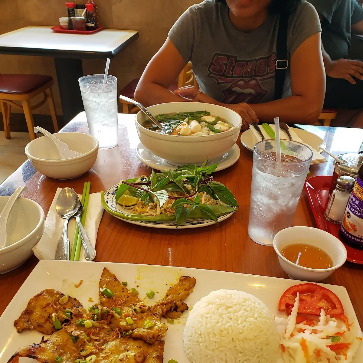 N15. Marinated Grill Chicken Pho | Phở Gà Nướng (Large)