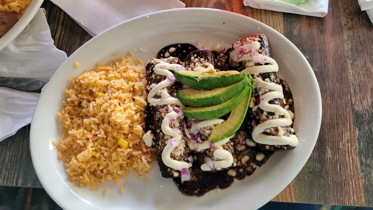 Mole Enchiladas