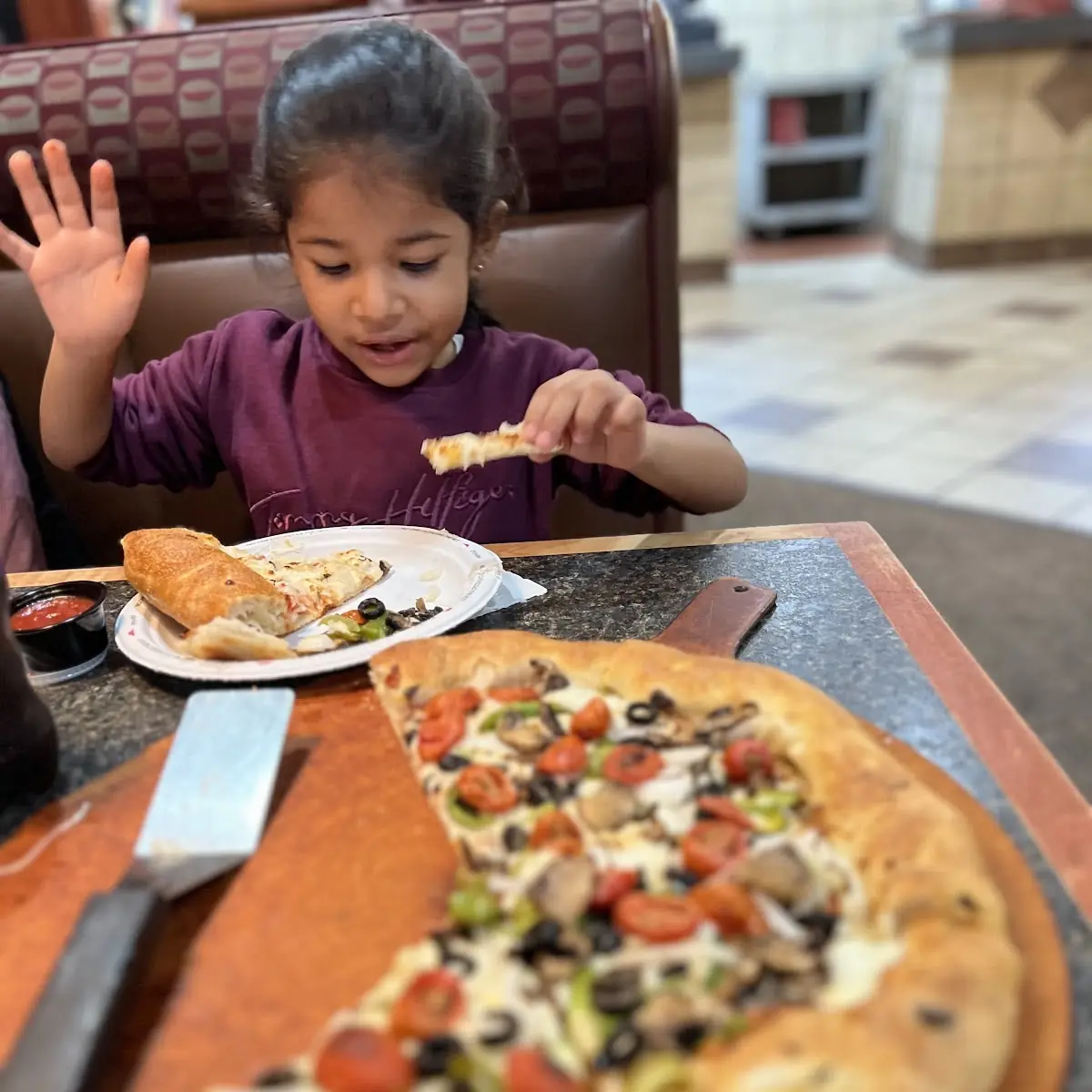 Veggie Pizza Margherita Pizza