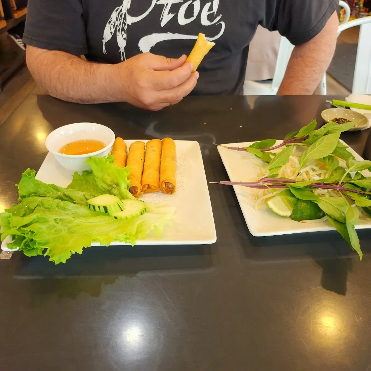 Pork Chicken Egg Rolls