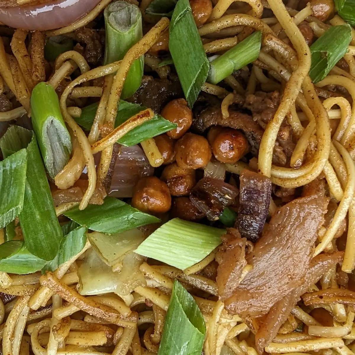 Bhatti Chowmein Pan Fried Noddles