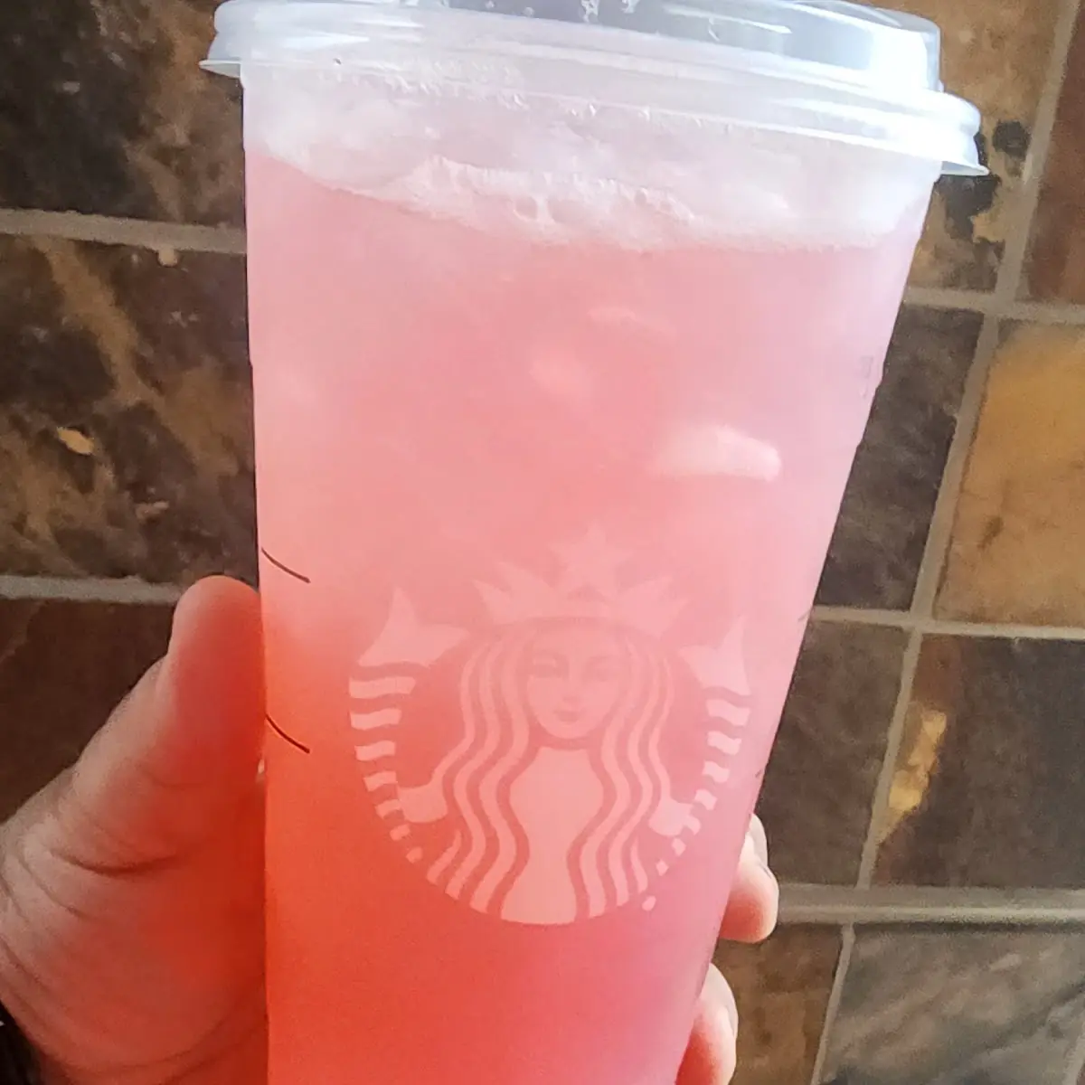 Strawberry Açaí Lemonade Starbucks Refreshers Beverage