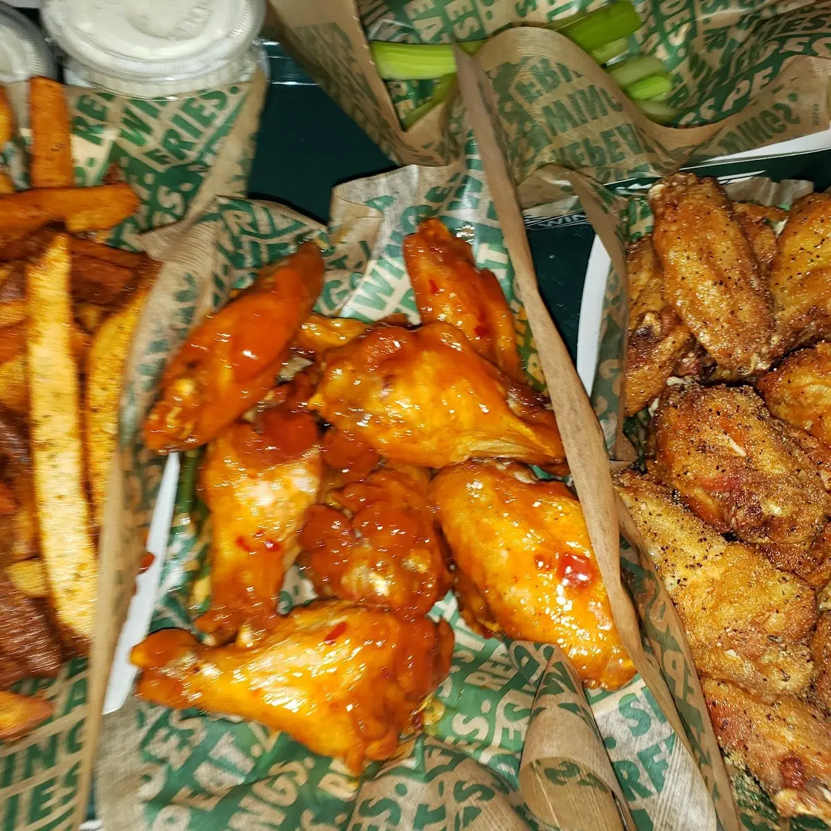Mango Habanero Wings Lemon Pepper Wings