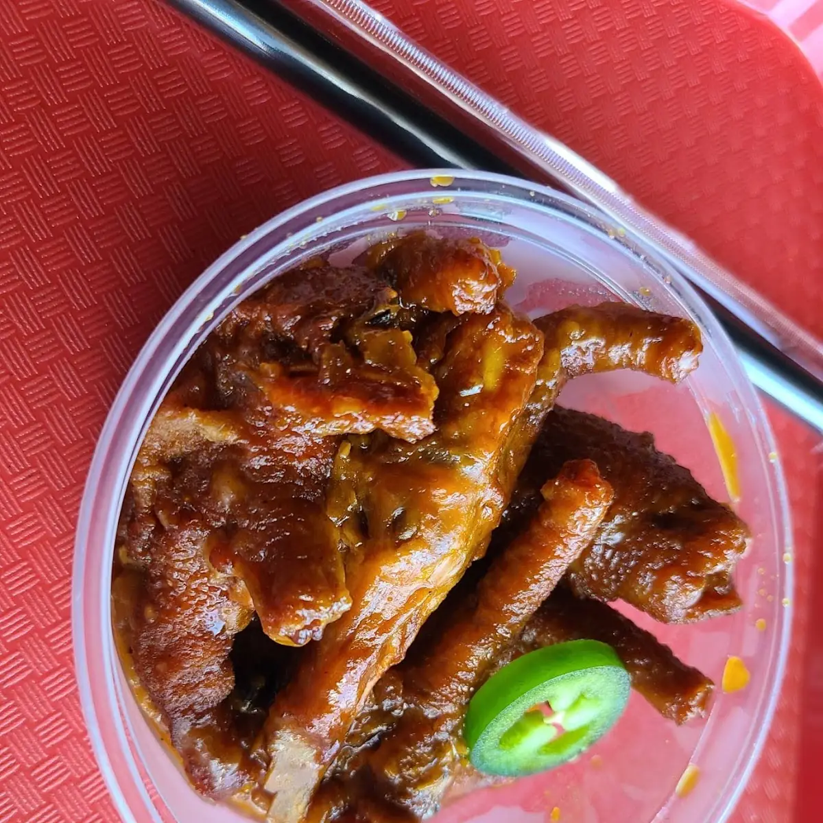 Stewed Chicken Feet