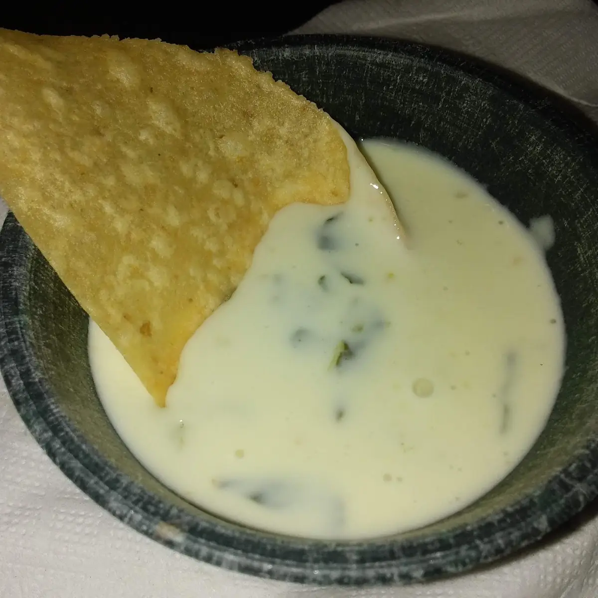 Chips and Queso Dip