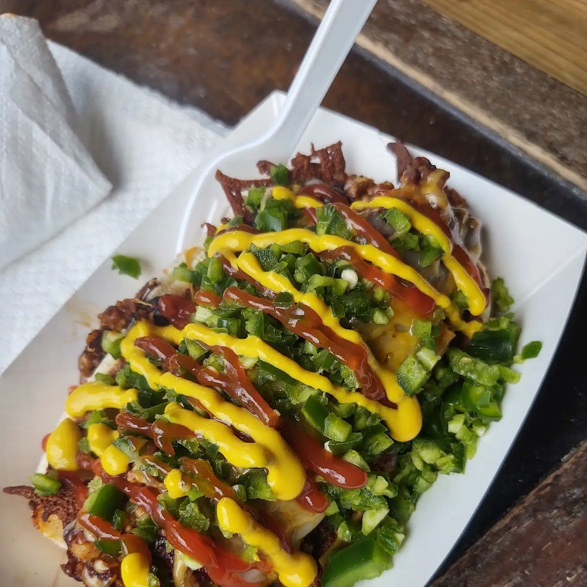 Hot Dog with Everything on It