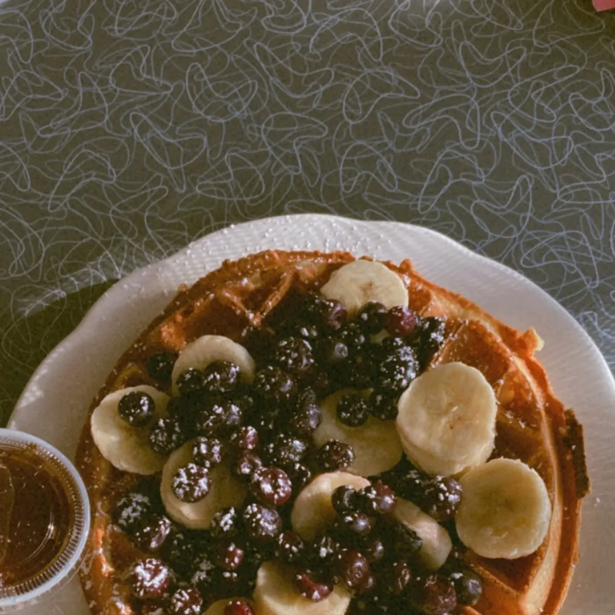 Blueberry and Banana Pancakes