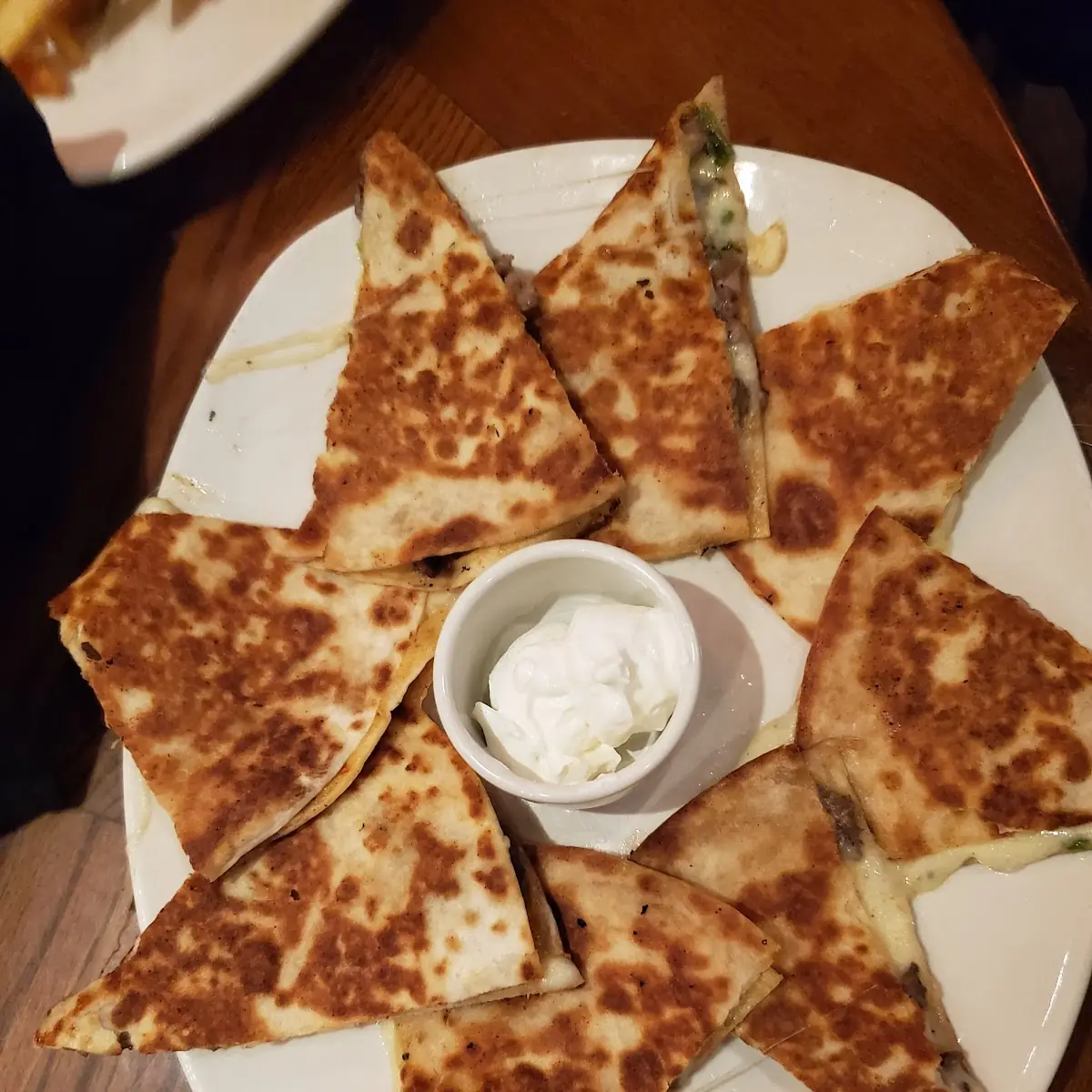 Alice Springs Chicken Quesadilla