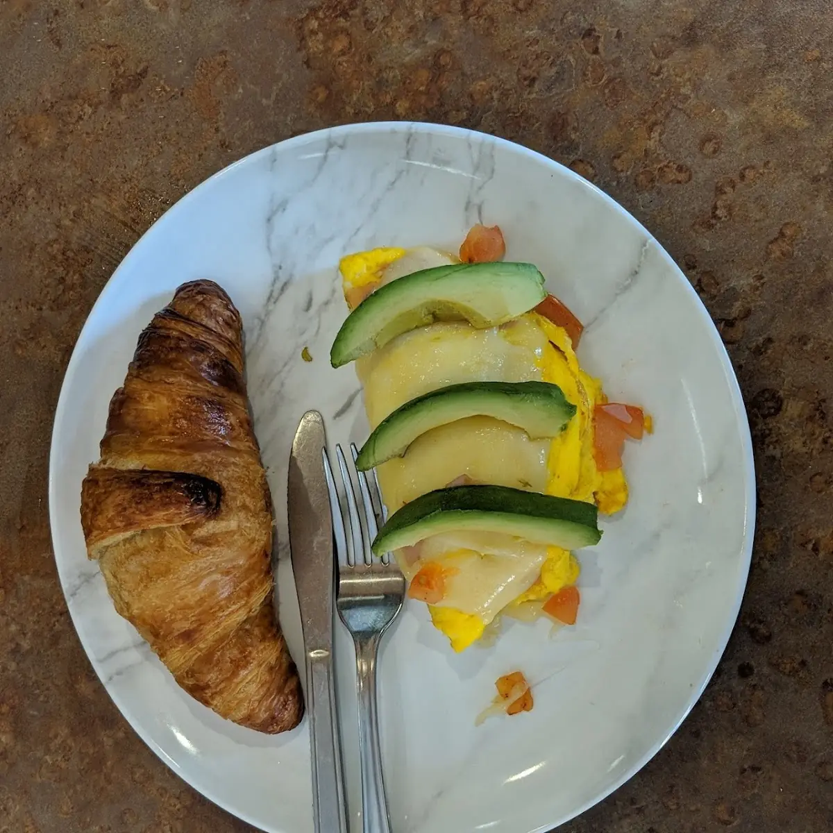 Ham and Swiss Omelette