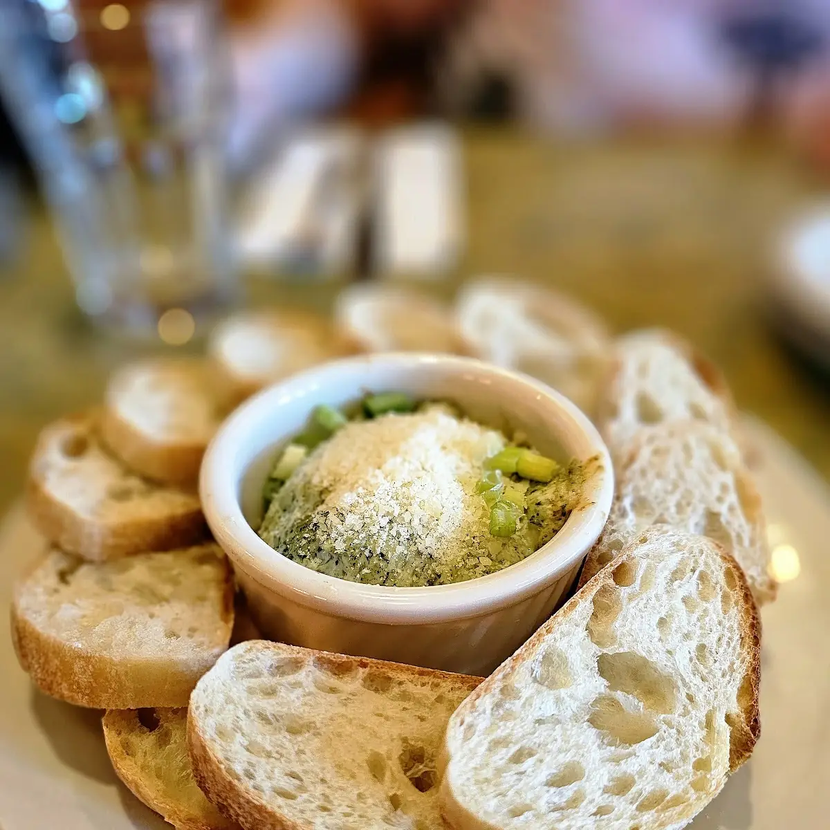 Smoked Onion Spinach Dip