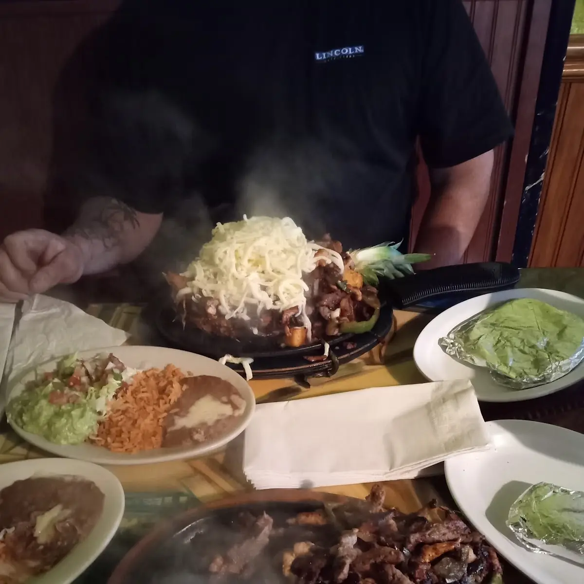 Chicken and Steak Fajitas