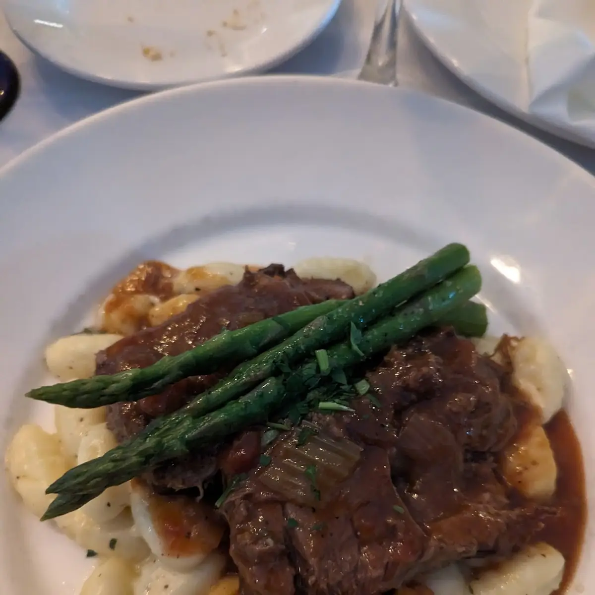 Beef Short Ribs with Gnocchi