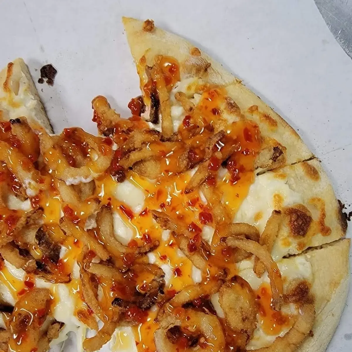 Crab Rangoon Pizza