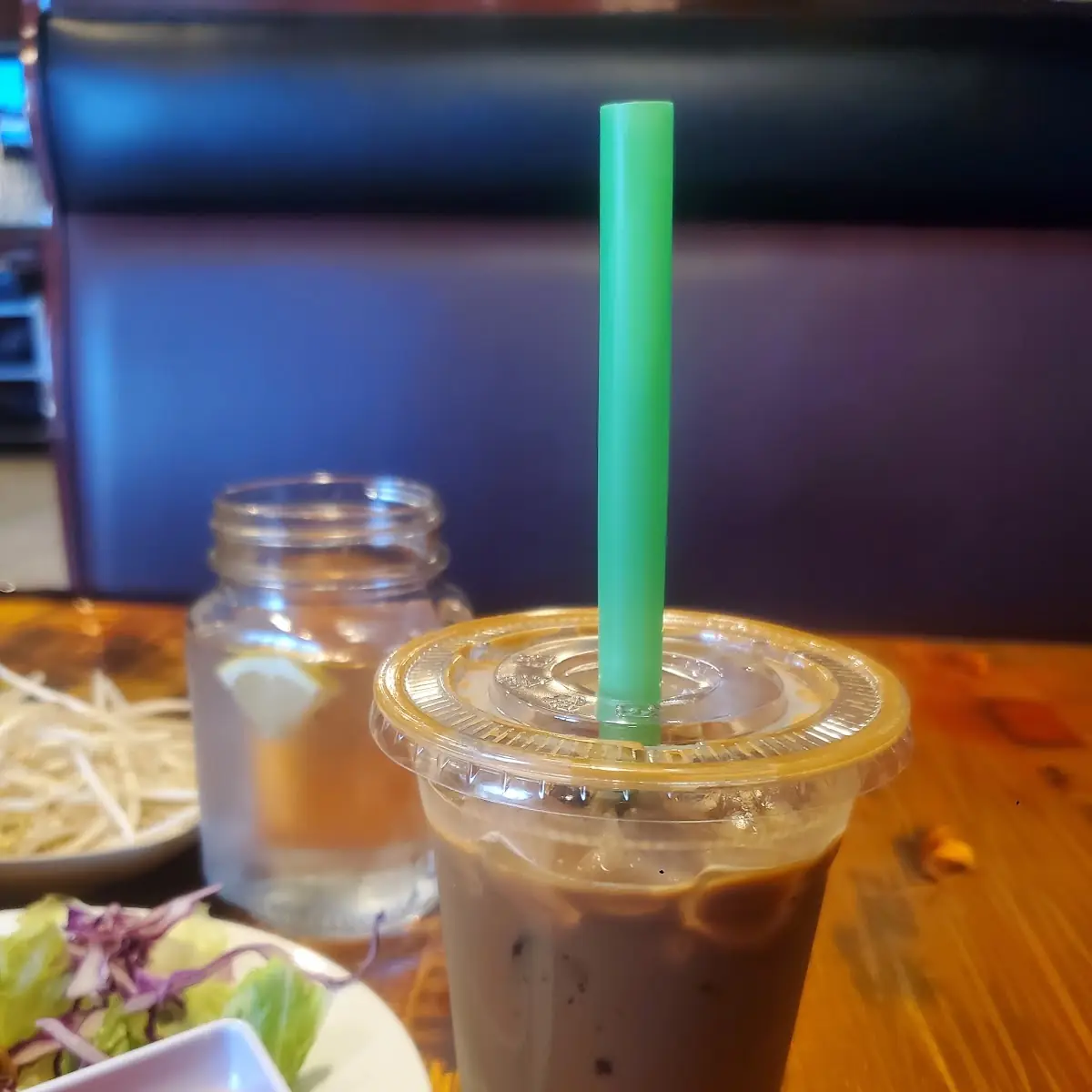 Thai Iced Coffee w Bubble