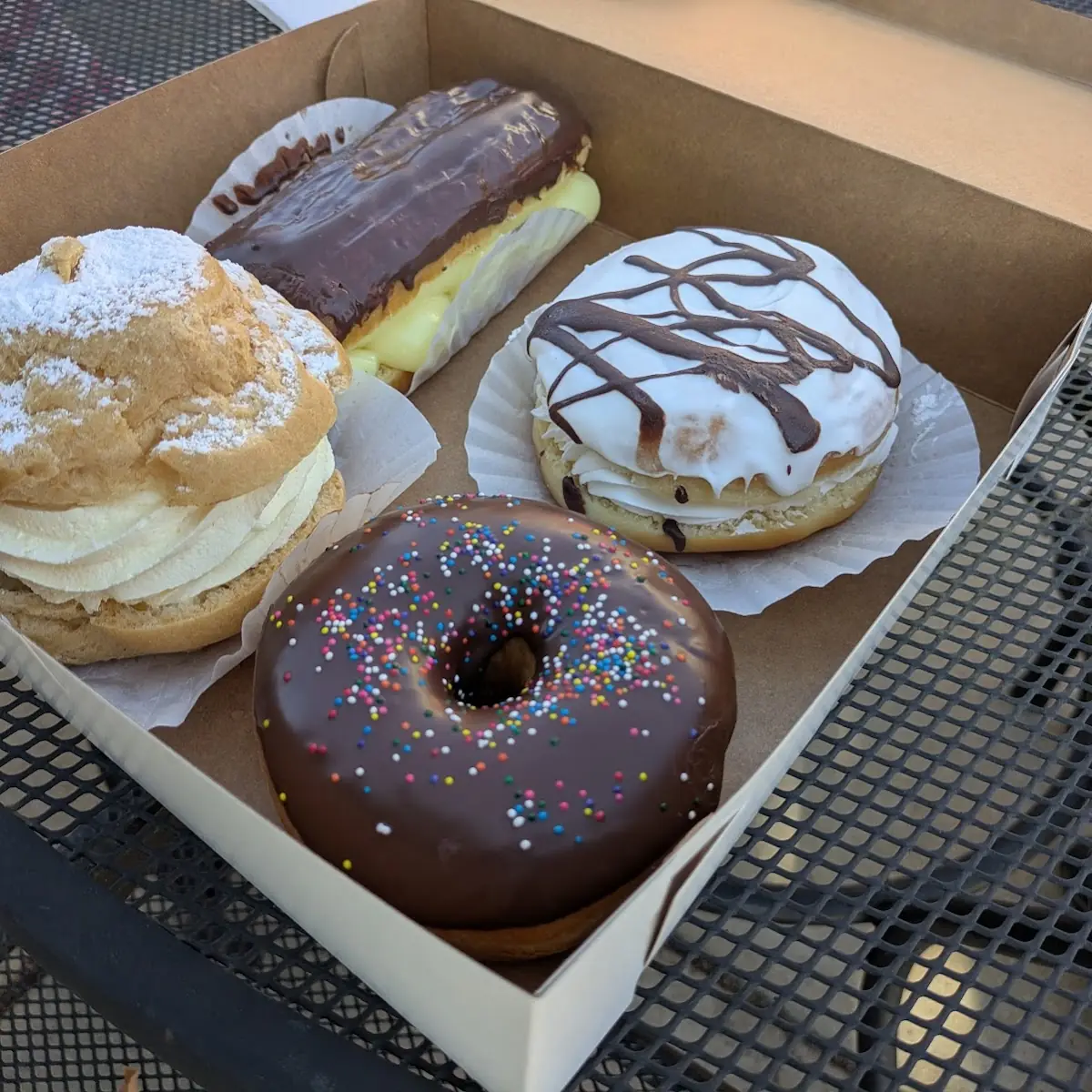 Cream Puff Pastries