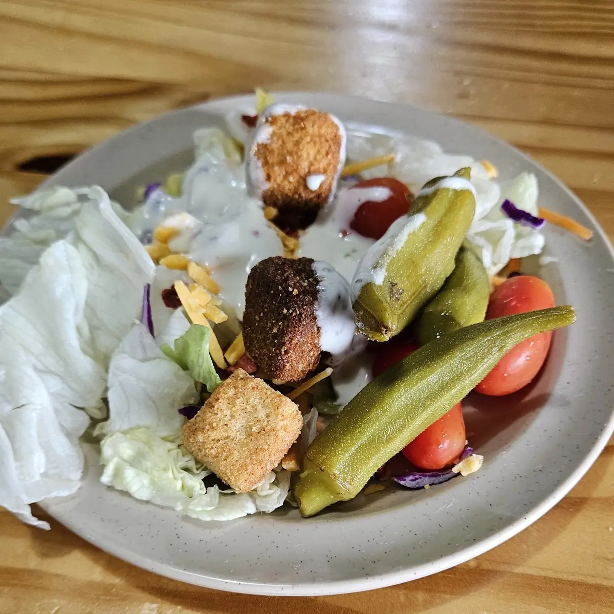 Fresh Salad from the Salad Bar