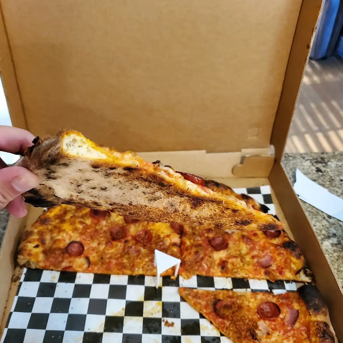 Meat Lovers Pizza Slice