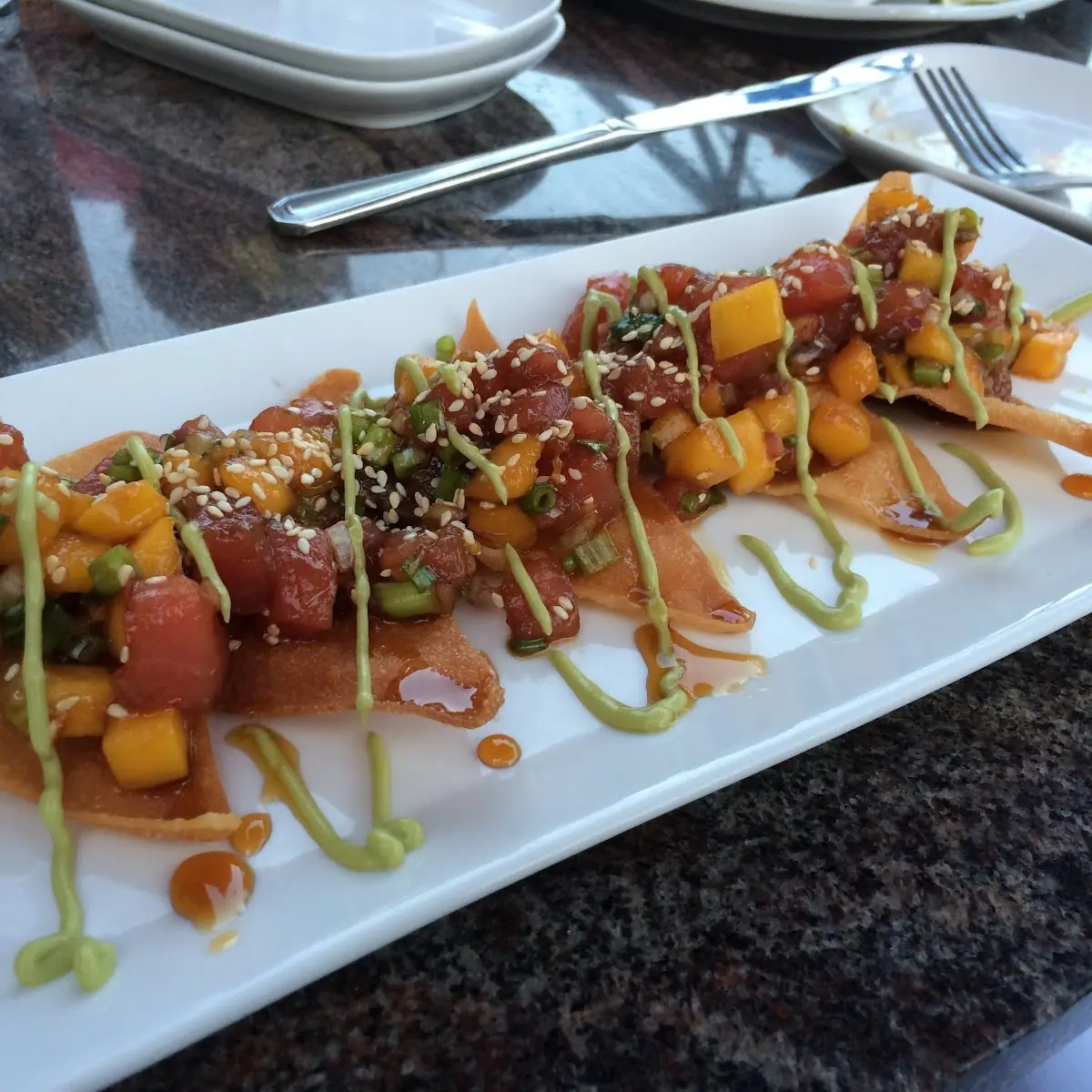 Tuna Poke Appetizer