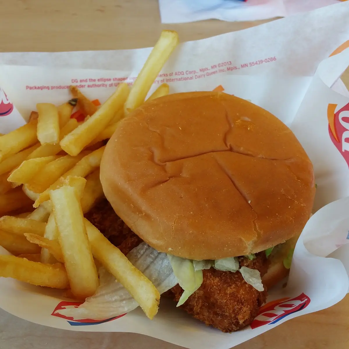 Fish Sandwich Combo Meal