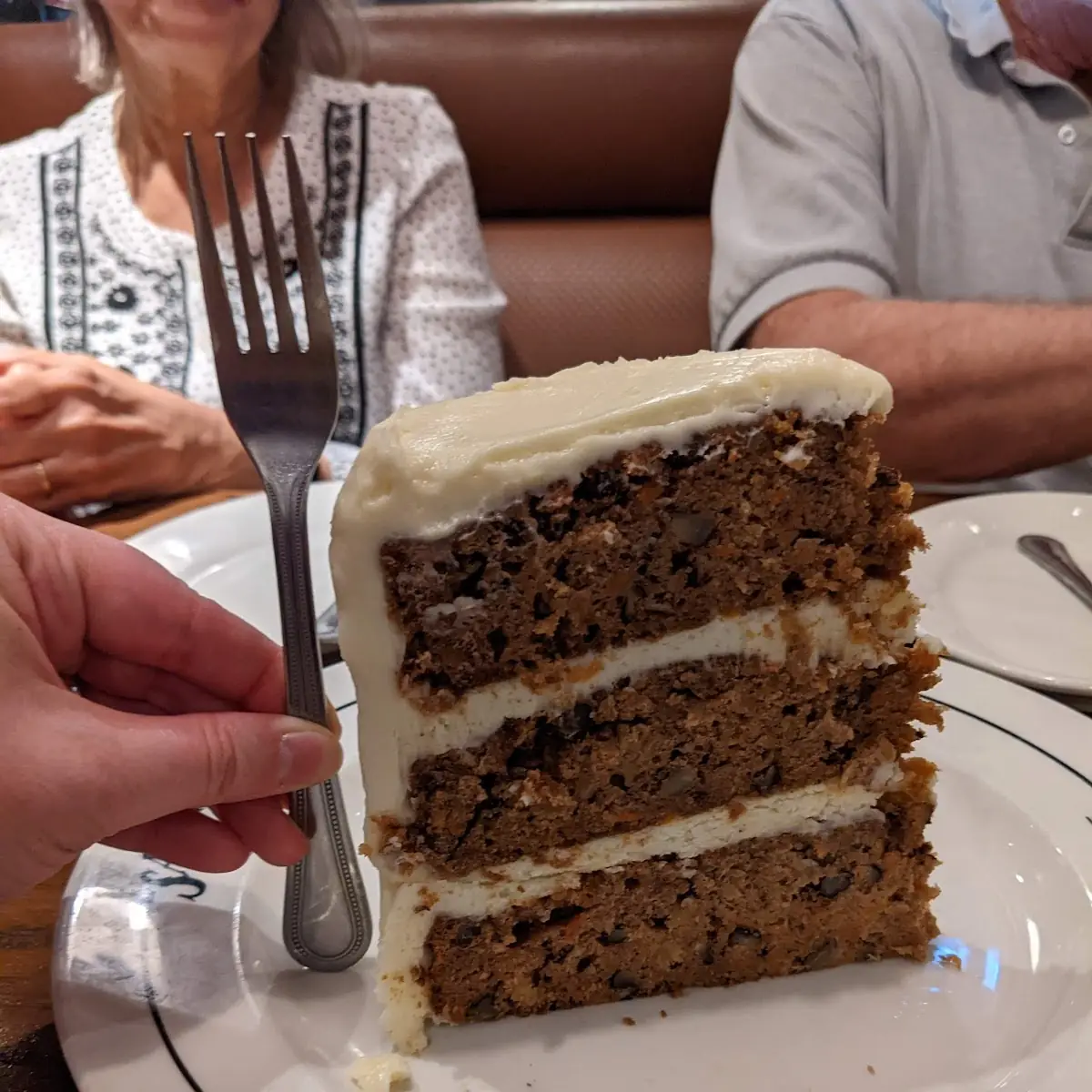 Carrot Cake Slice