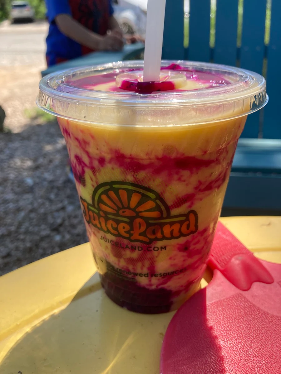 Mango Dragonfruit Slushie