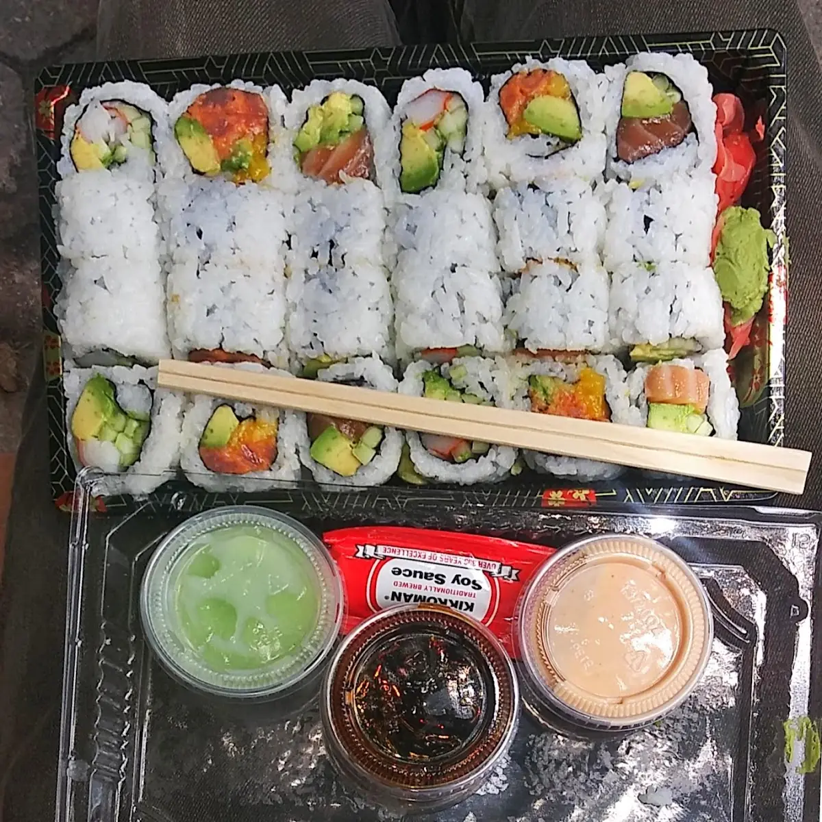 Salmon Sushi Rolls