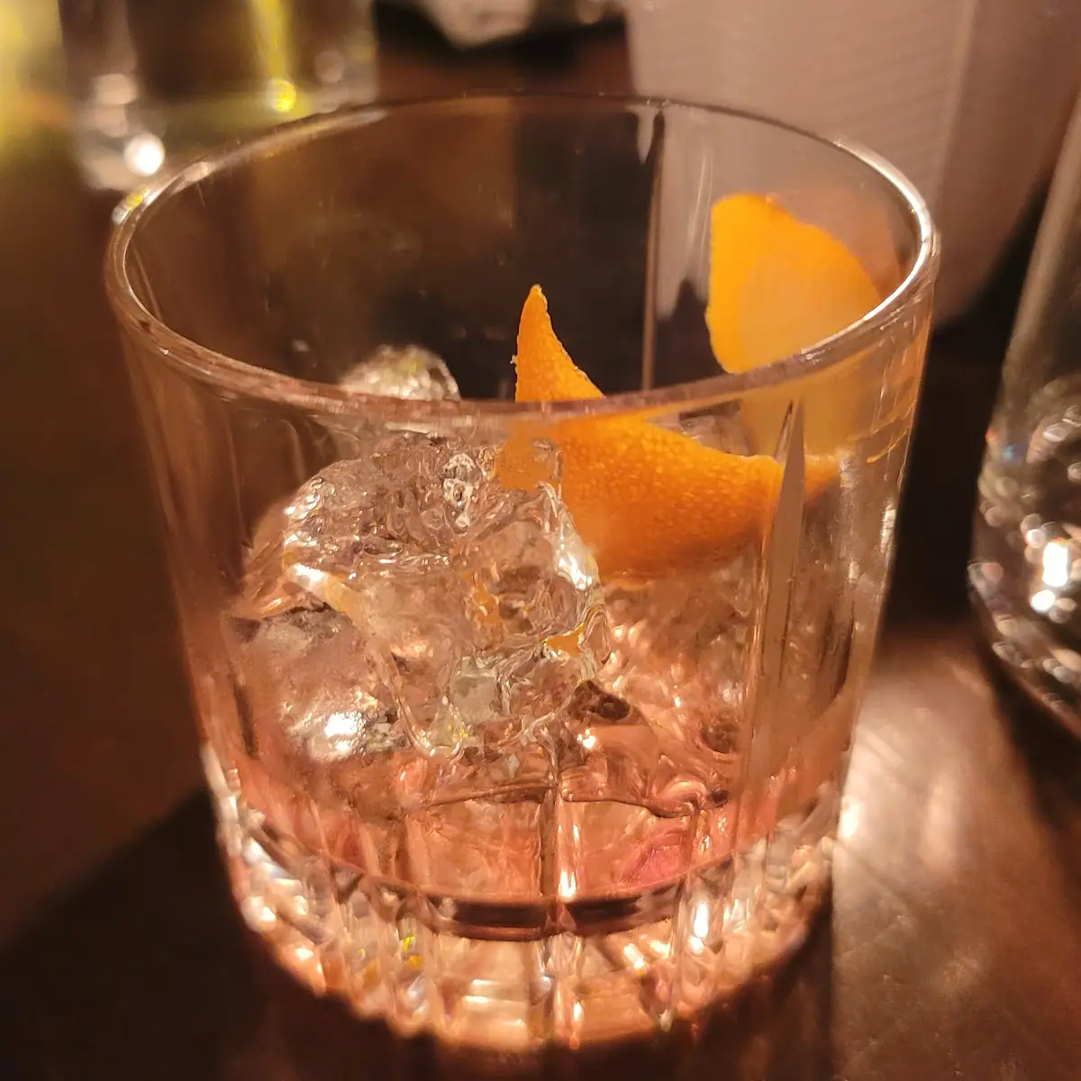 Pecan Smoked Old Fashioned