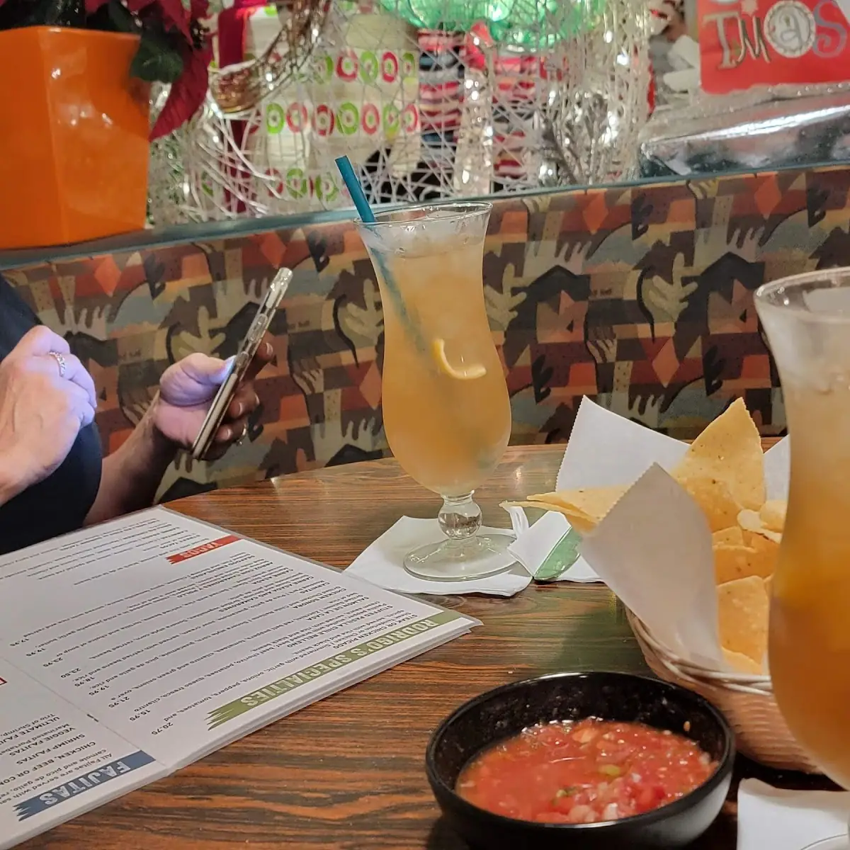 Chips and Salsa and Long Island Iced Tea