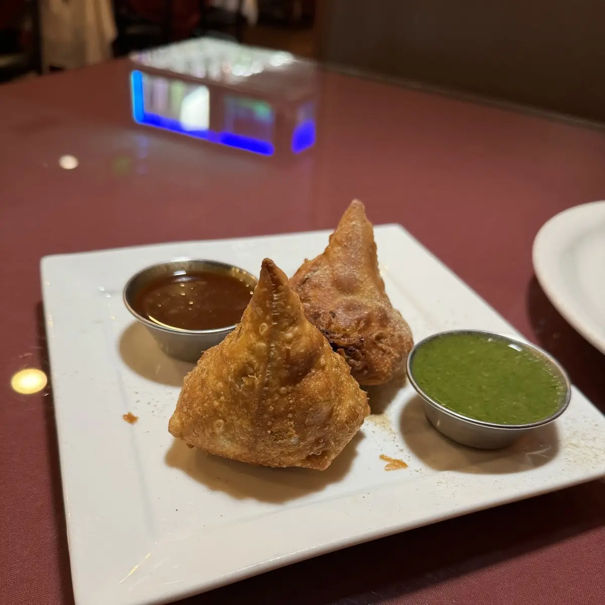 Samosa and Chicken Pakora