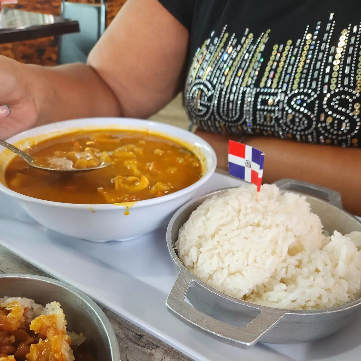 Mondongo Con Arroz Blanco