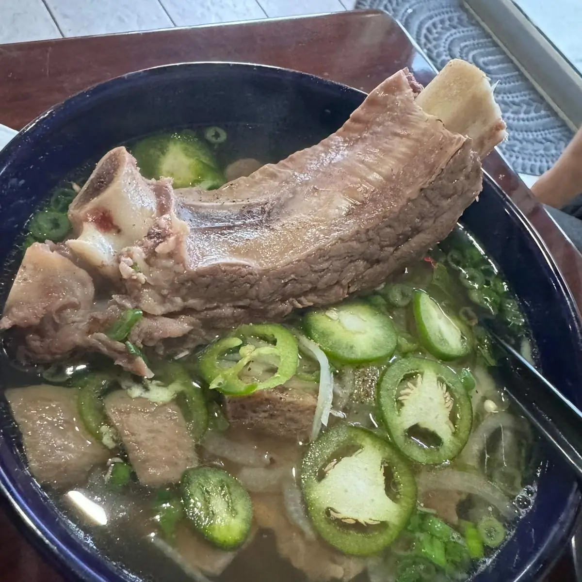 Beef Rib Pho Noodle Soup