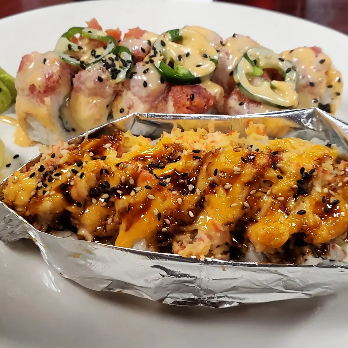*Spicy Salmon Roll