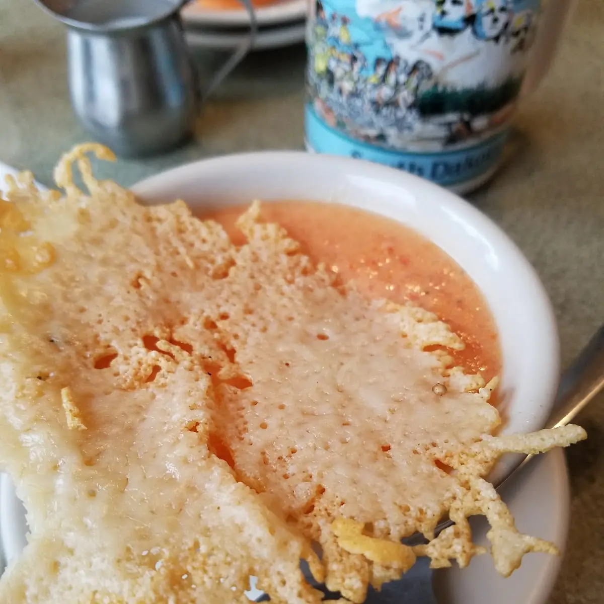 Roasted Red Pepper Parmesan Soup