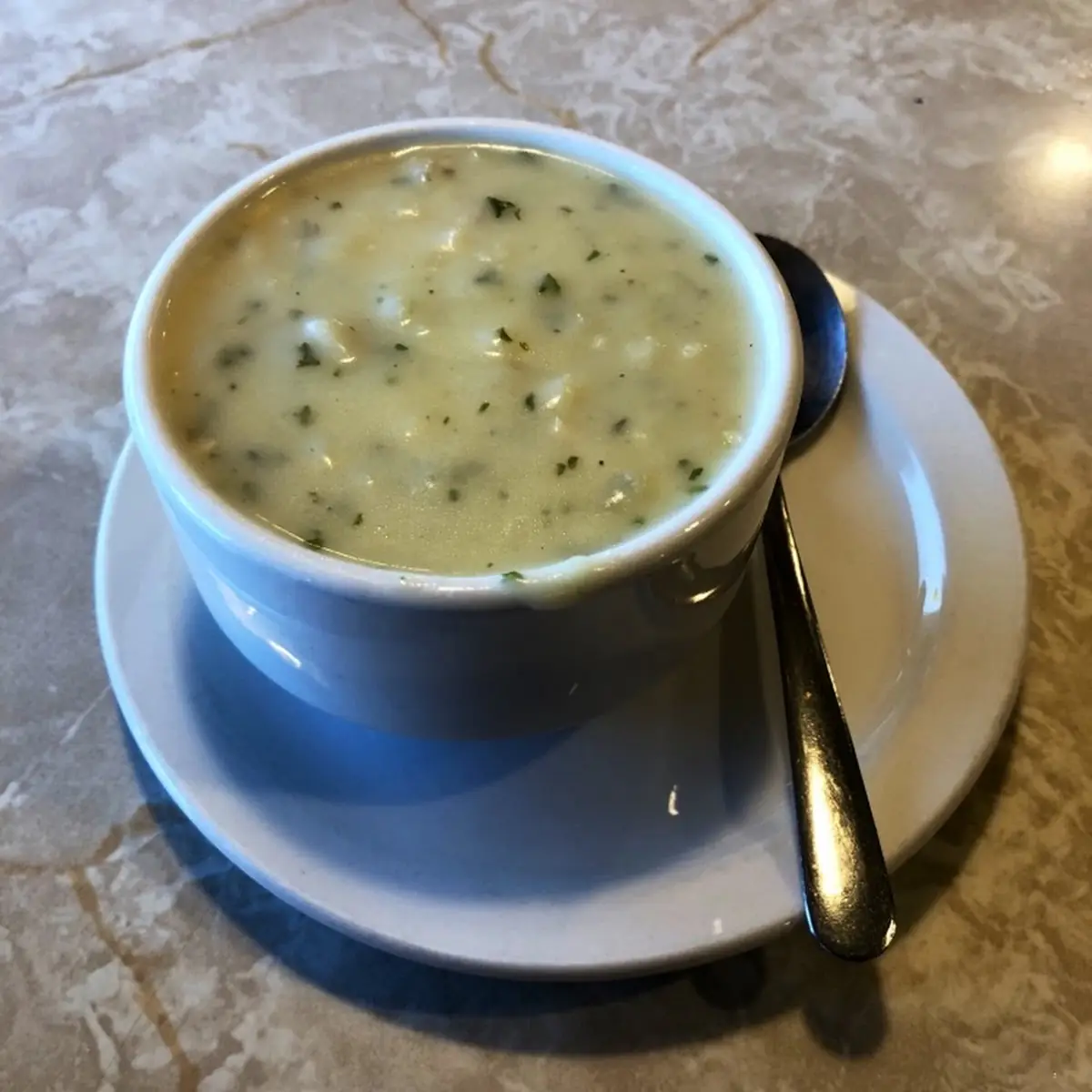 Creamy Chicken Soup with Rice