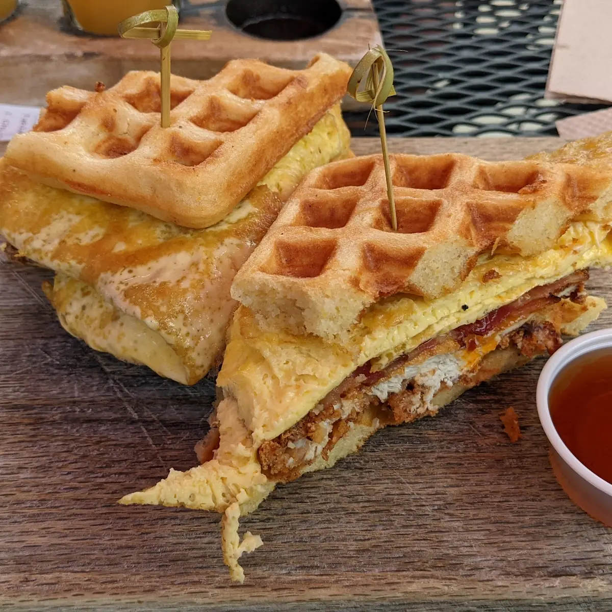 Chicken & Waffles Sandwich