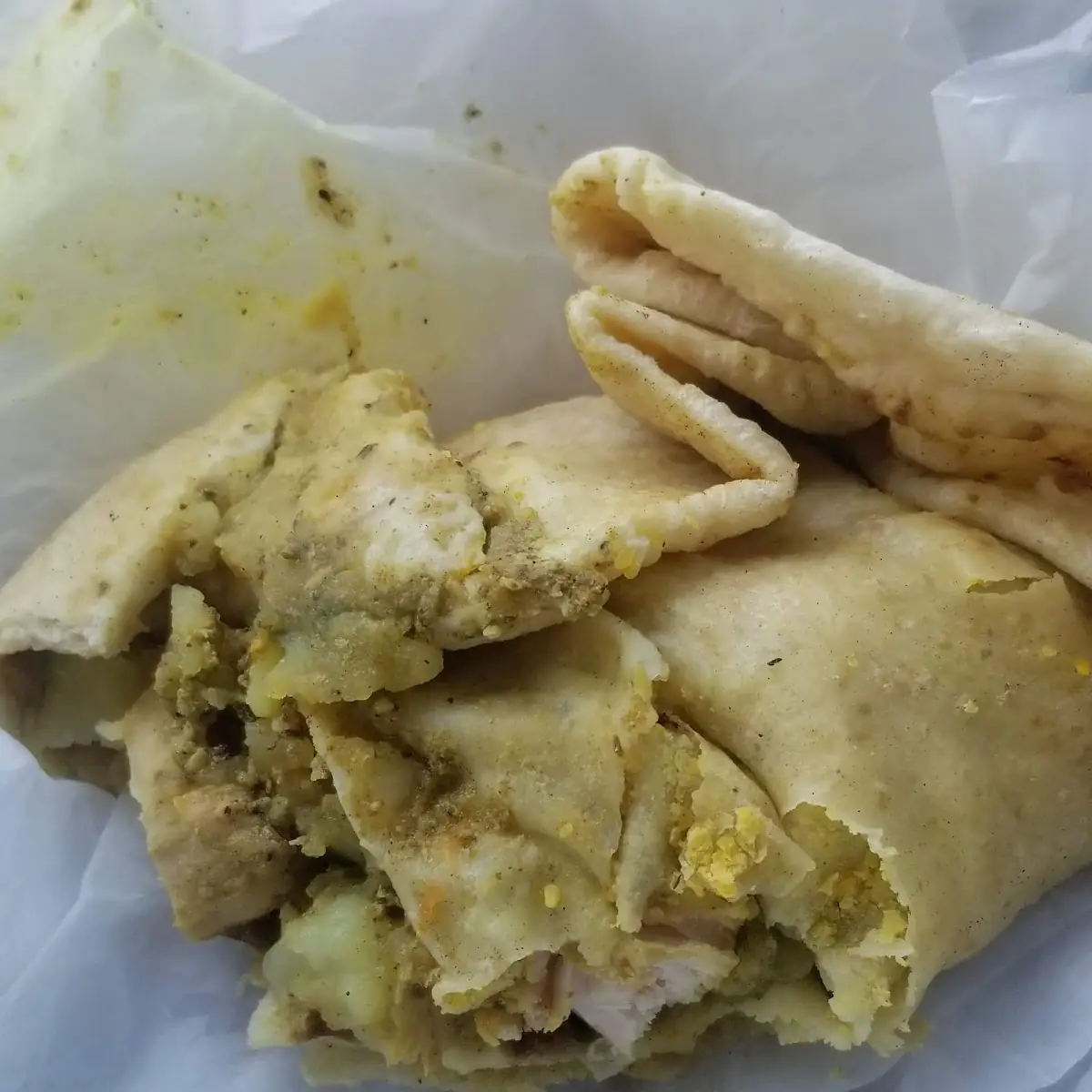 Chicken Curry Roti