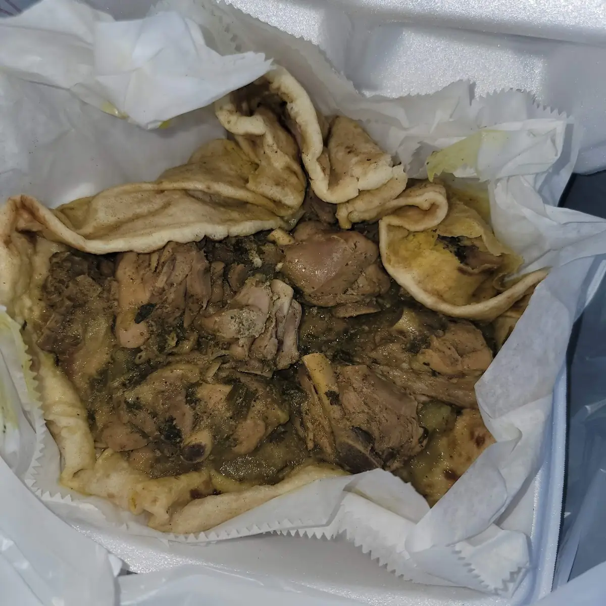 Curry Chicken Roti