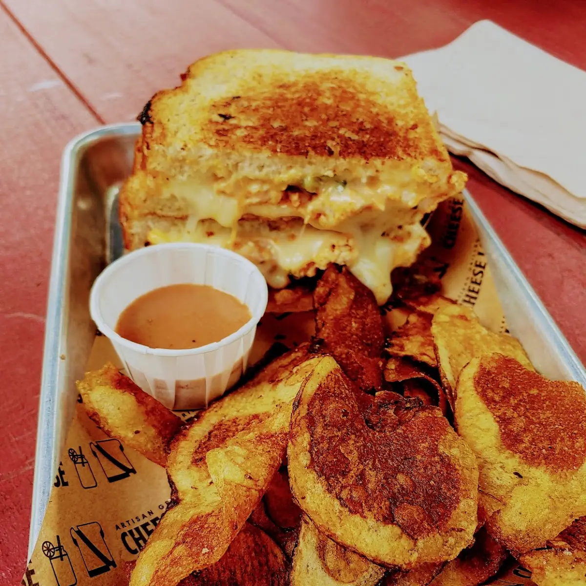 Buffalo Chix Grilled Blue Cheese