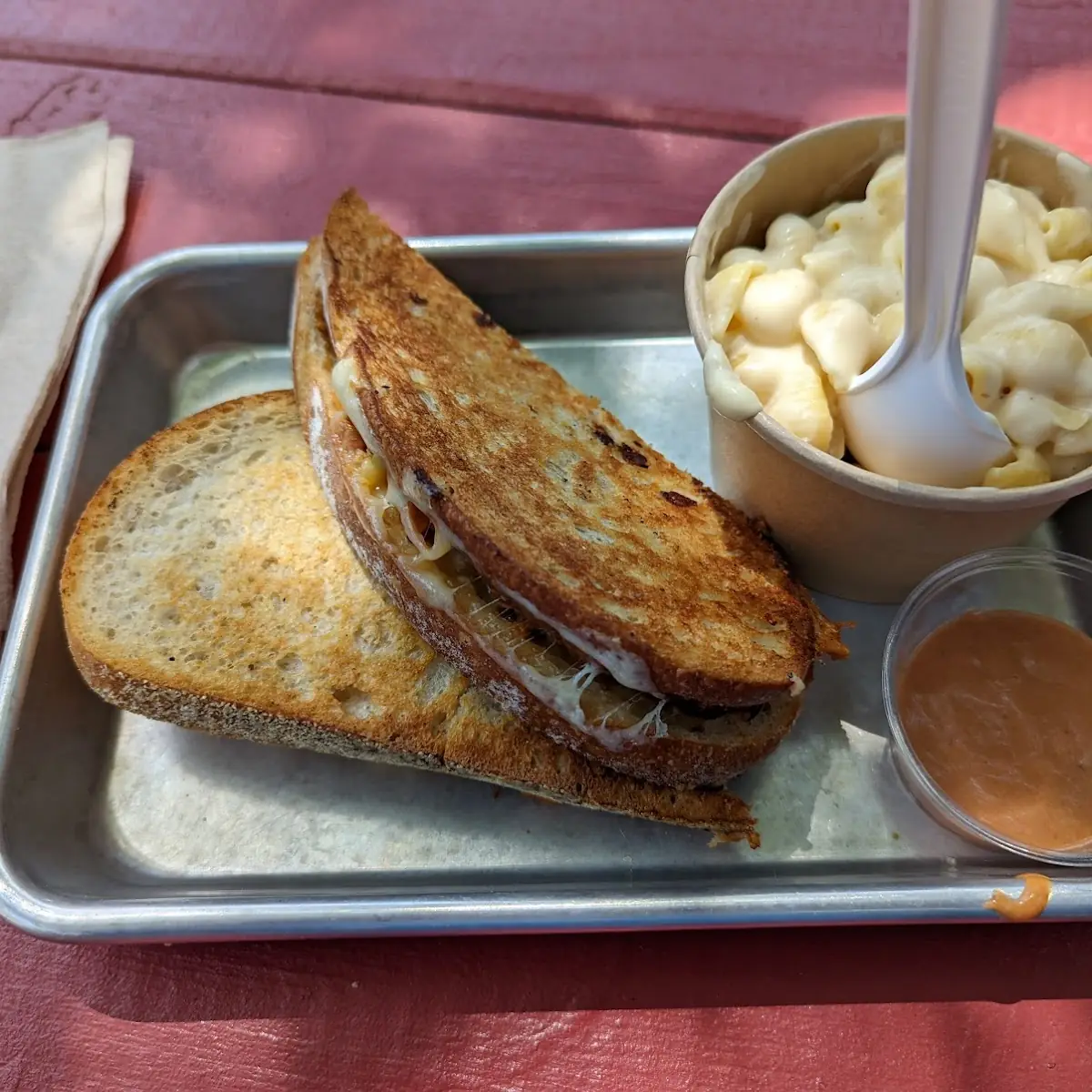 Pork Grilled Cheese