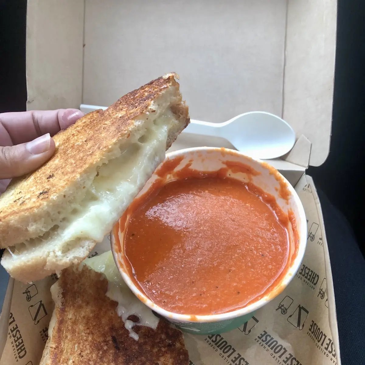 Vermonter with Tomato Soup