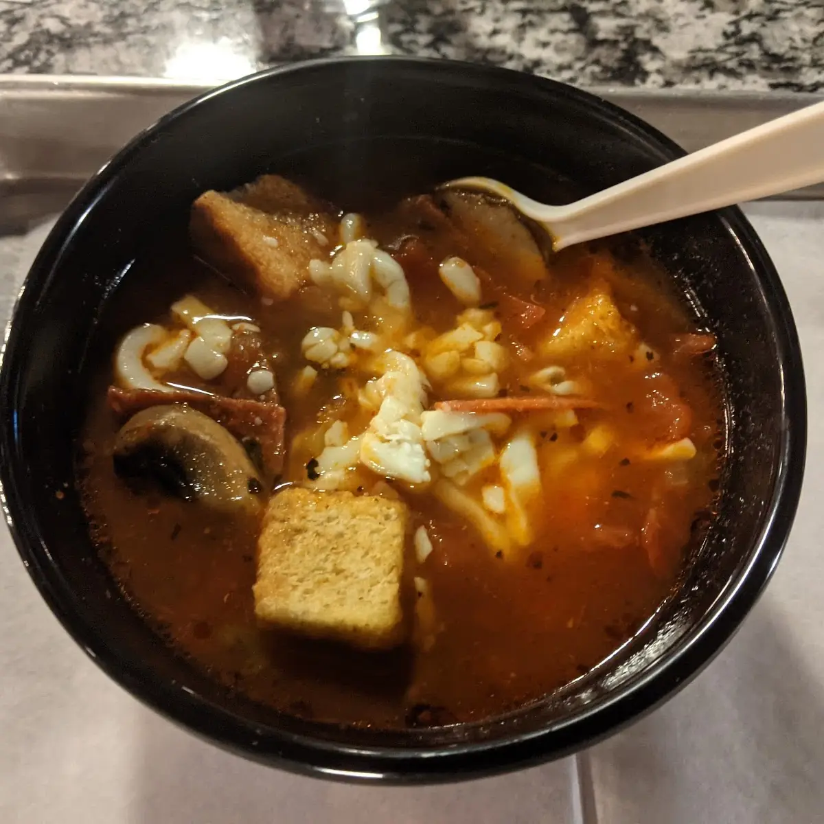 Pizza Soup